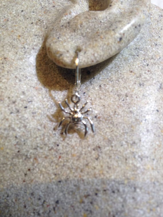 Vintage Handmade 925 Sterling Silver Spider Charm 