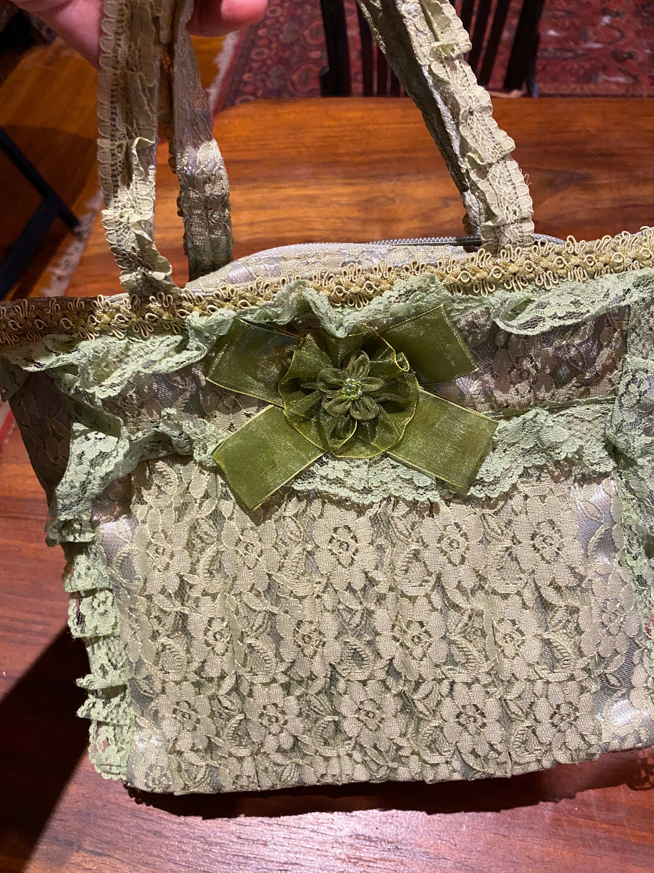 Vintage Lace Purse - Etsy