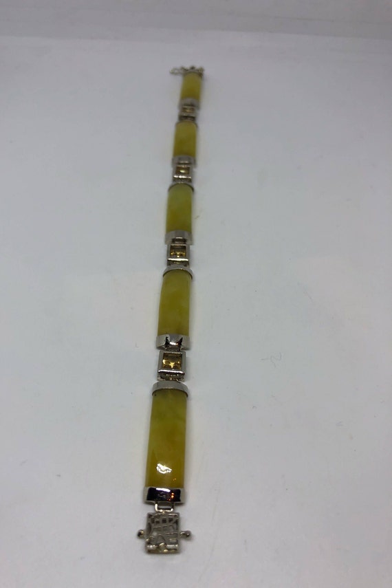 Vintage Handmade Mosaic of Golden Citrine and Yel… - image 6