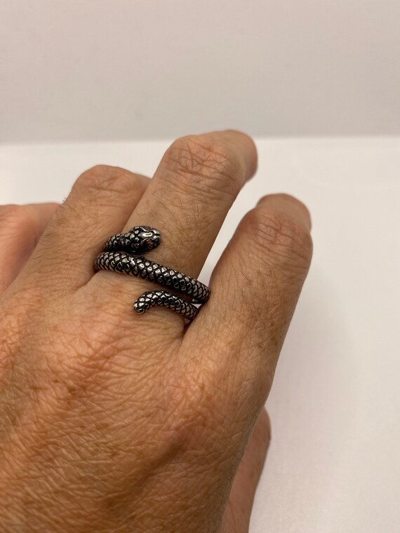 Anello da uomo in acciaio inossidabile intarsiato ... – Vicedeal