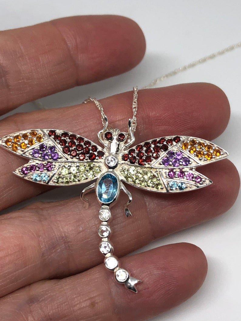 Dragonfly choker necklace Clearance