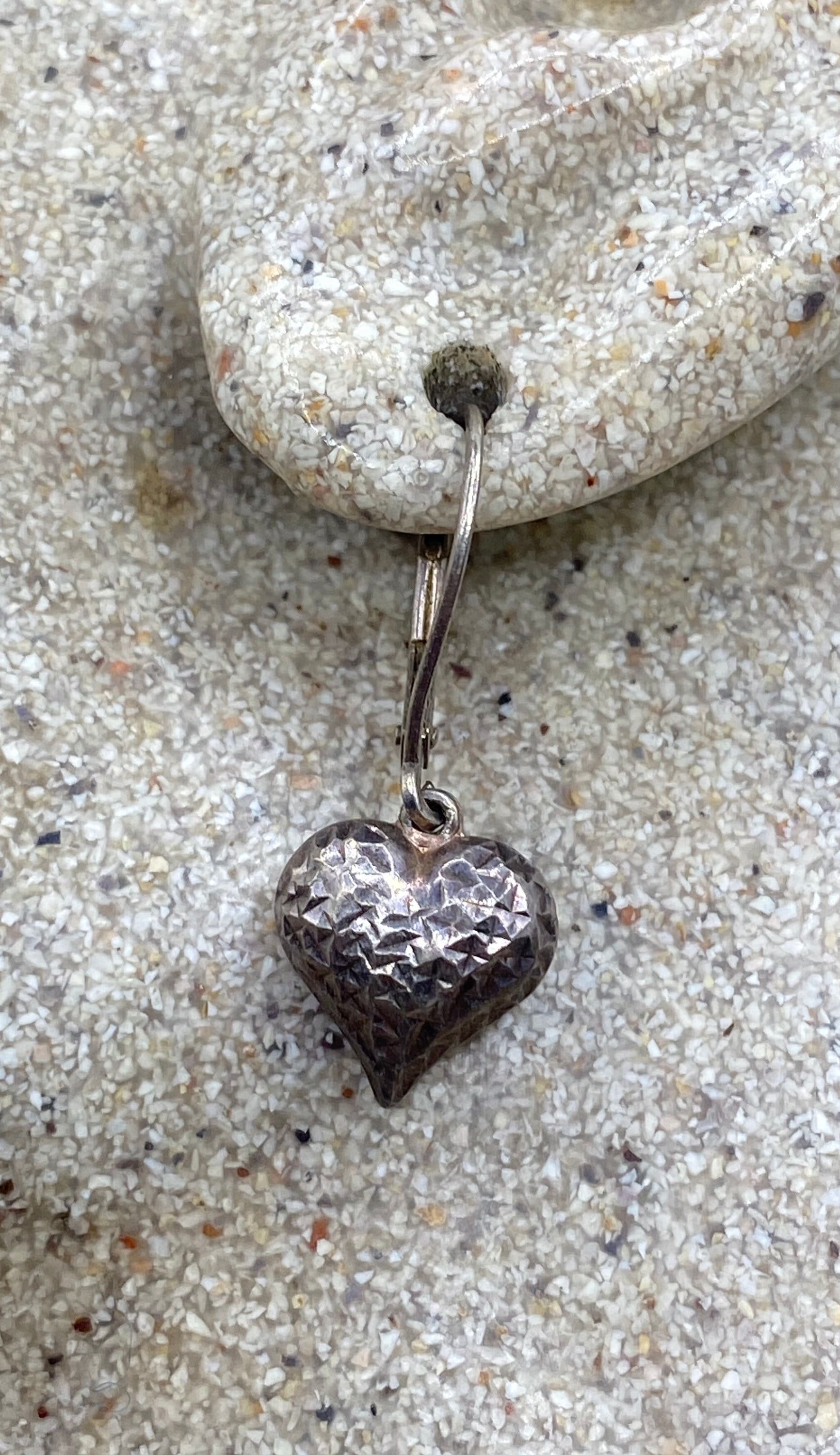Orecchini a sfera in argento sterling con superficie opaca, orecchini classici, sfere d'argento, realizzati a Berlino, gioielli fatti a mano - Italia