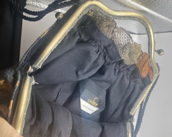 Vintage Chimaki Brocade Lace Patchwork Hand Bag Purse - Etsy