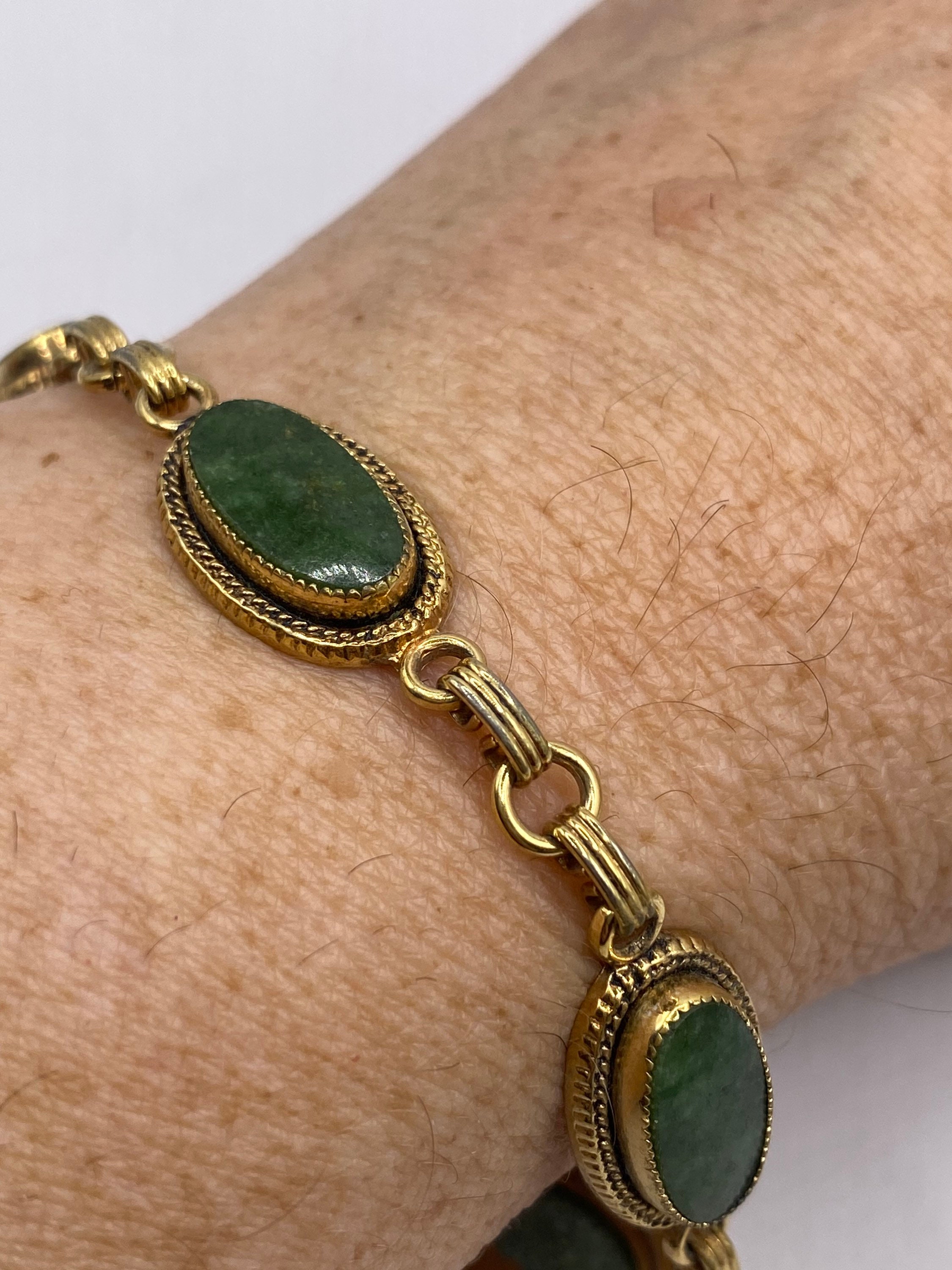 Lot - Antique Jade Bracelet
