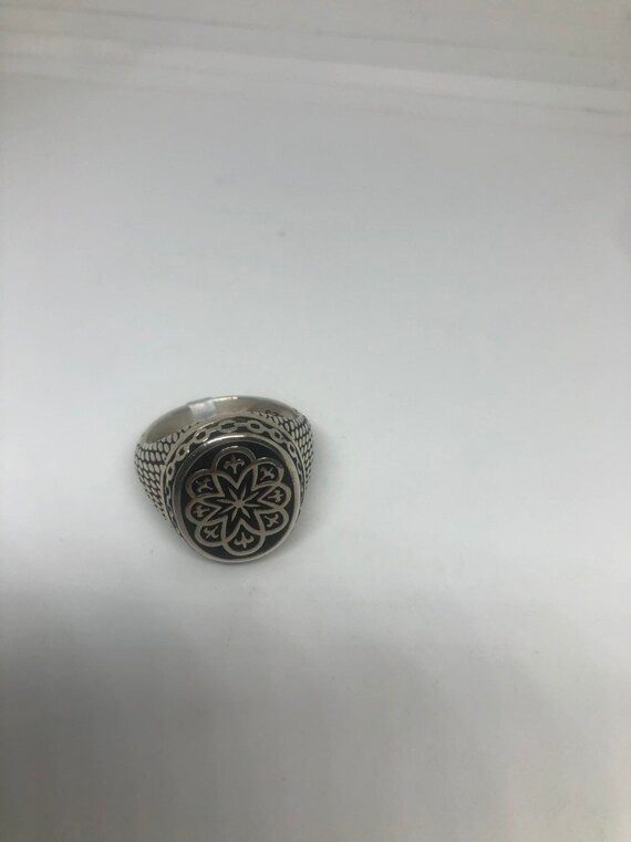 Vintage Celtic 925 Sterling Silver Ring - image 5