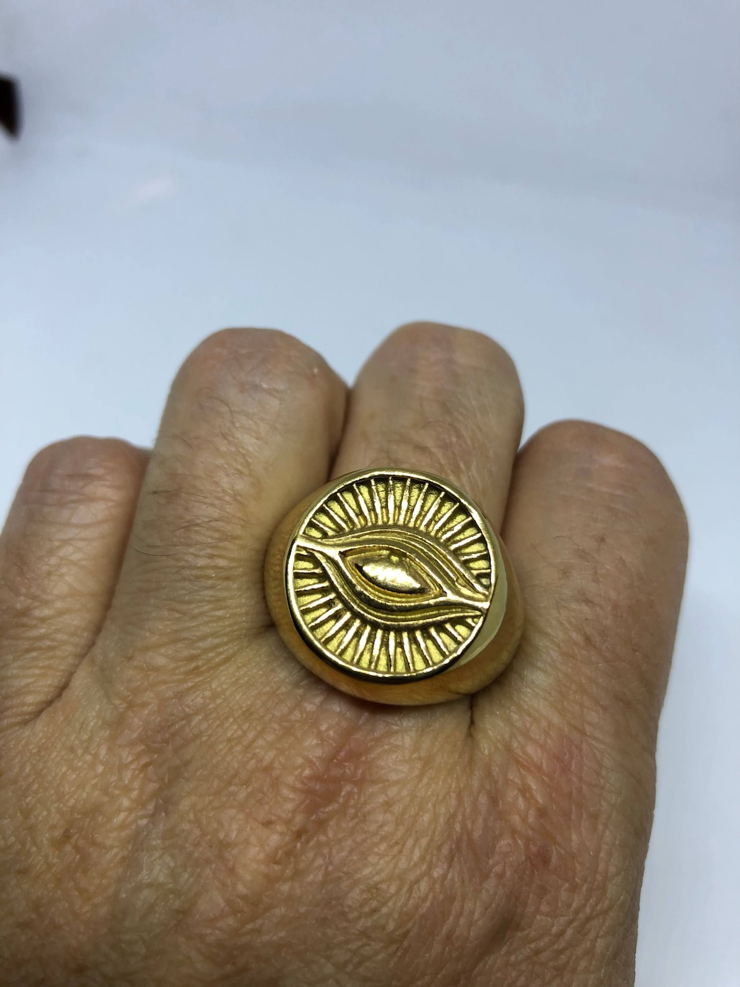 SULTANS, SCRIBES & SHAMANS EYE RING GOLD