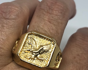 Golden eagle ring discount