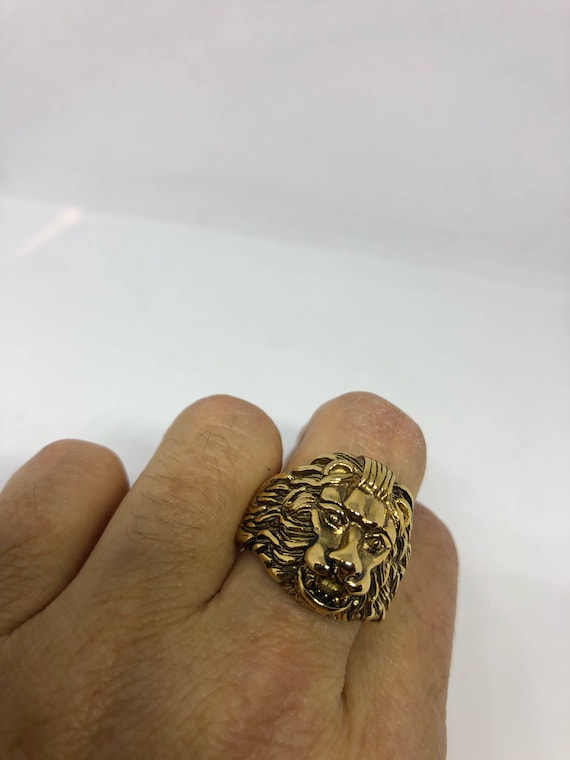 Mens antique gold rings deals