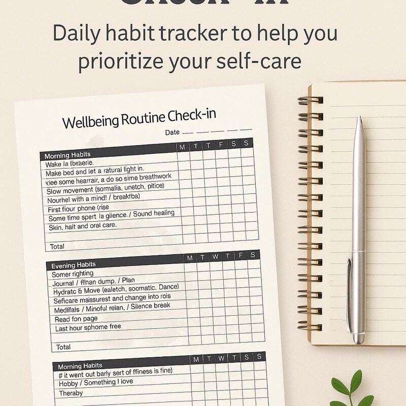 Am Pm Checklist - Etsy