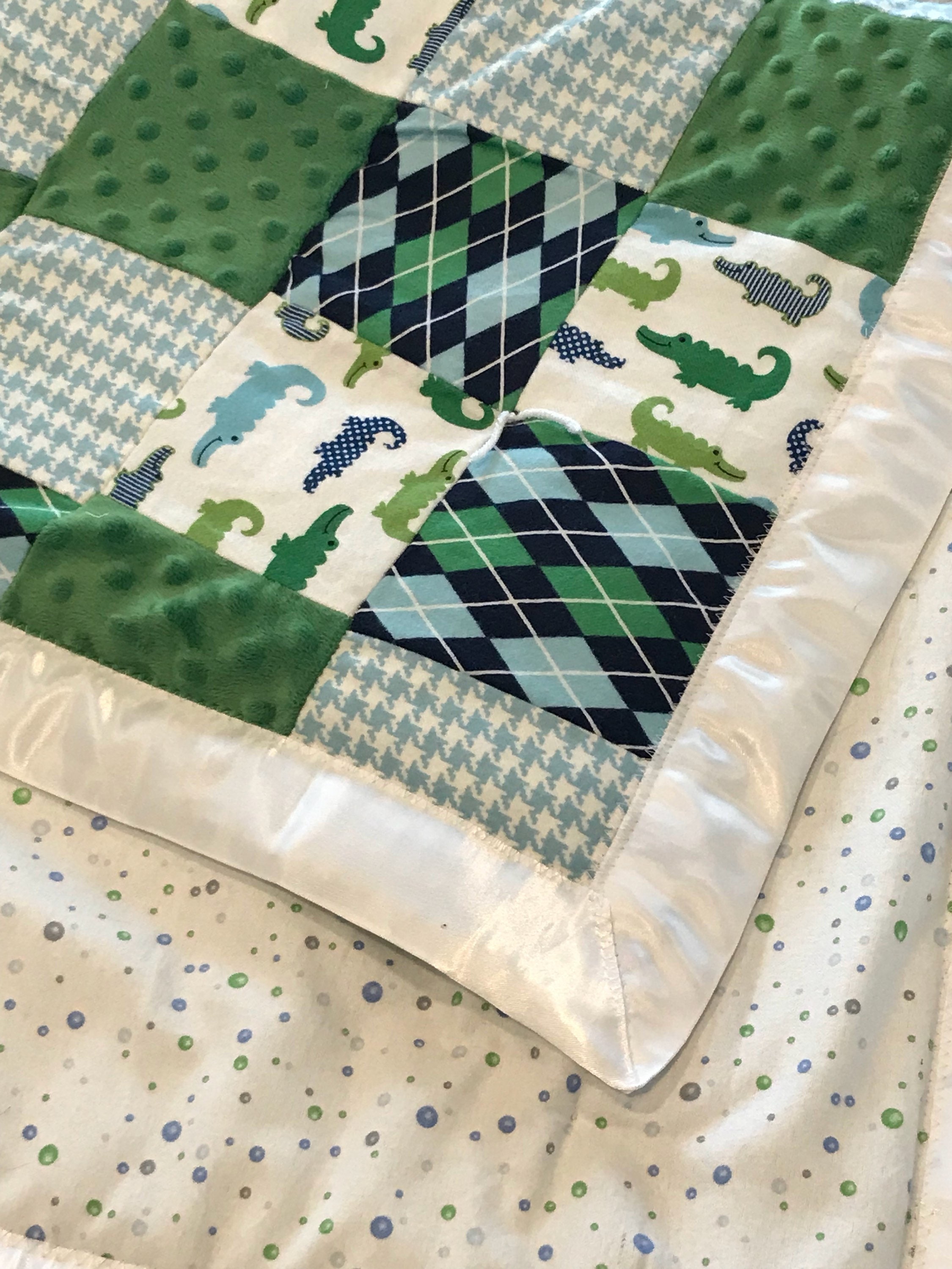 Crocodile Crib Comforter