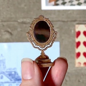 Archivo SVG para espejo de tocador de casa de muñecas a escala 1:12