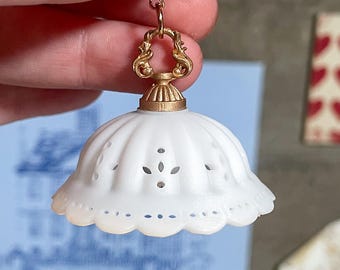 Lámpara colgante para casa de muñecas (archivo STL), escala 1:12, impresión 3D en resina.