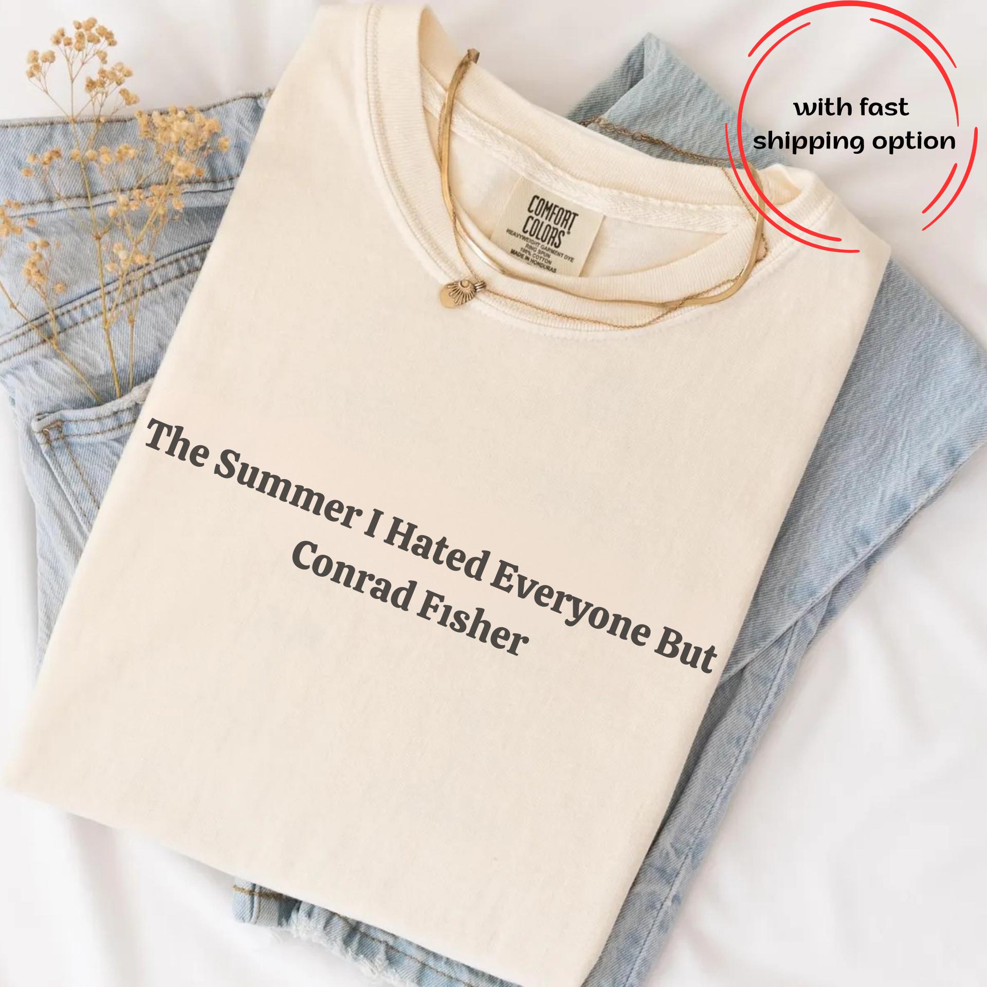 Team Conrad T-Shirt, Tsitp Tee, Cousins Beach, Conrad Fisher, Jeremiah Fisher, Belly Conklin, Summer Tee, Summer Turned Pretty, Sweathirt ,, image size:1920x1920