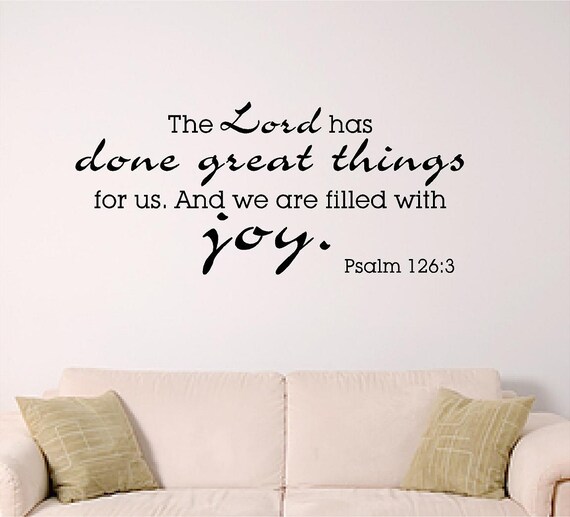 bible verse wall art, Joy