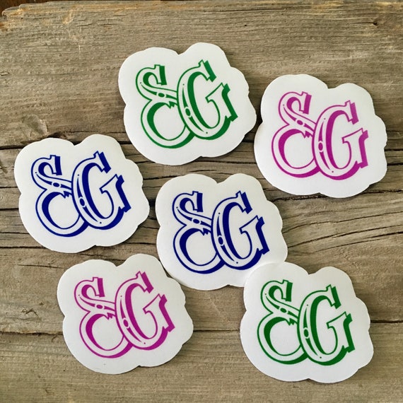 100 shaped cut out logo printed stickers, product labels, logo decals, shaped stickers, vinyl decals, bumper stckers