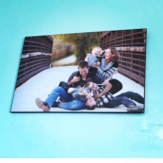 Famiy Canvas Photo Print stretched on frame custom canvas print