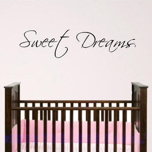 Sweet Dreams Nursery Wall Art image 1