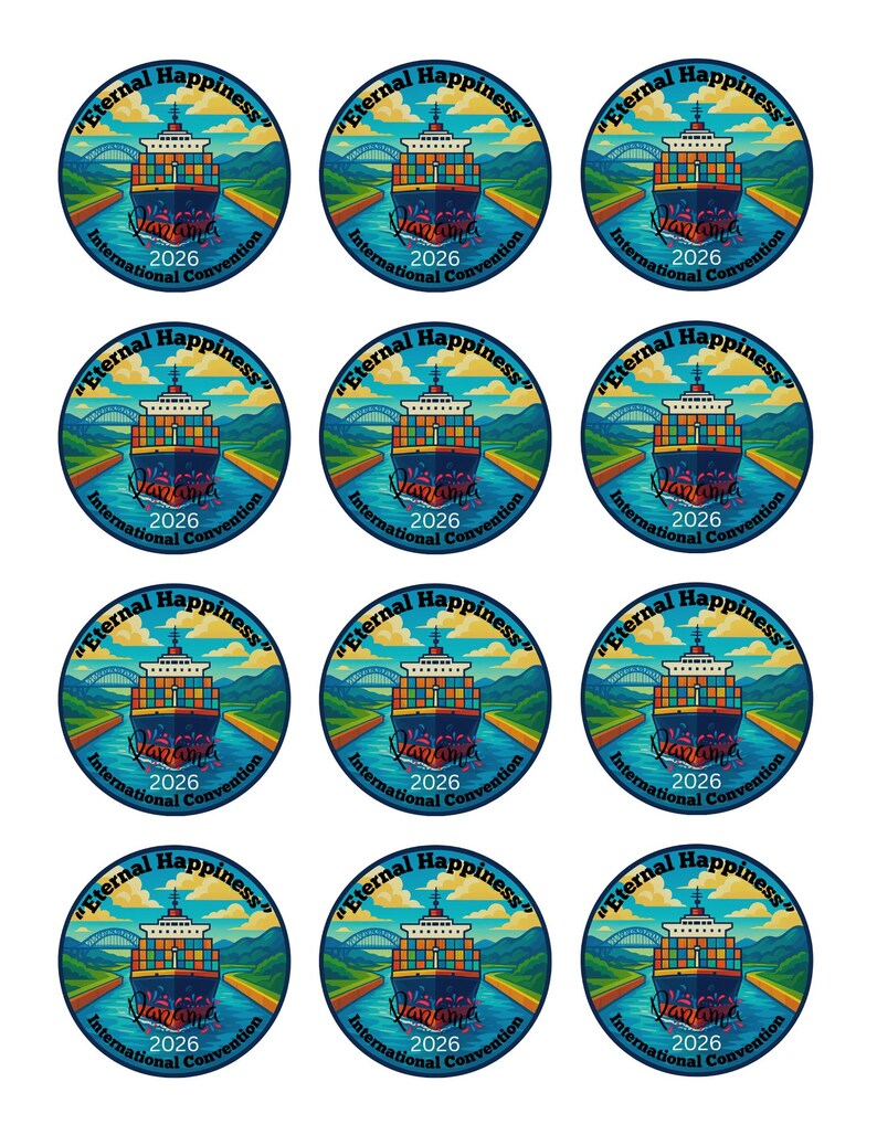 Ship Slickers 2026 JW Convention Printable Stickers • Instant Download - Panama City ...