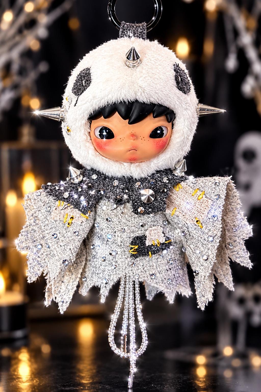 Custom Pop Mart Skullpanda Doll - Etsy