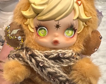 Custom Skullpanda My Little Pony Rhinestone “ AppleJack“ Doll