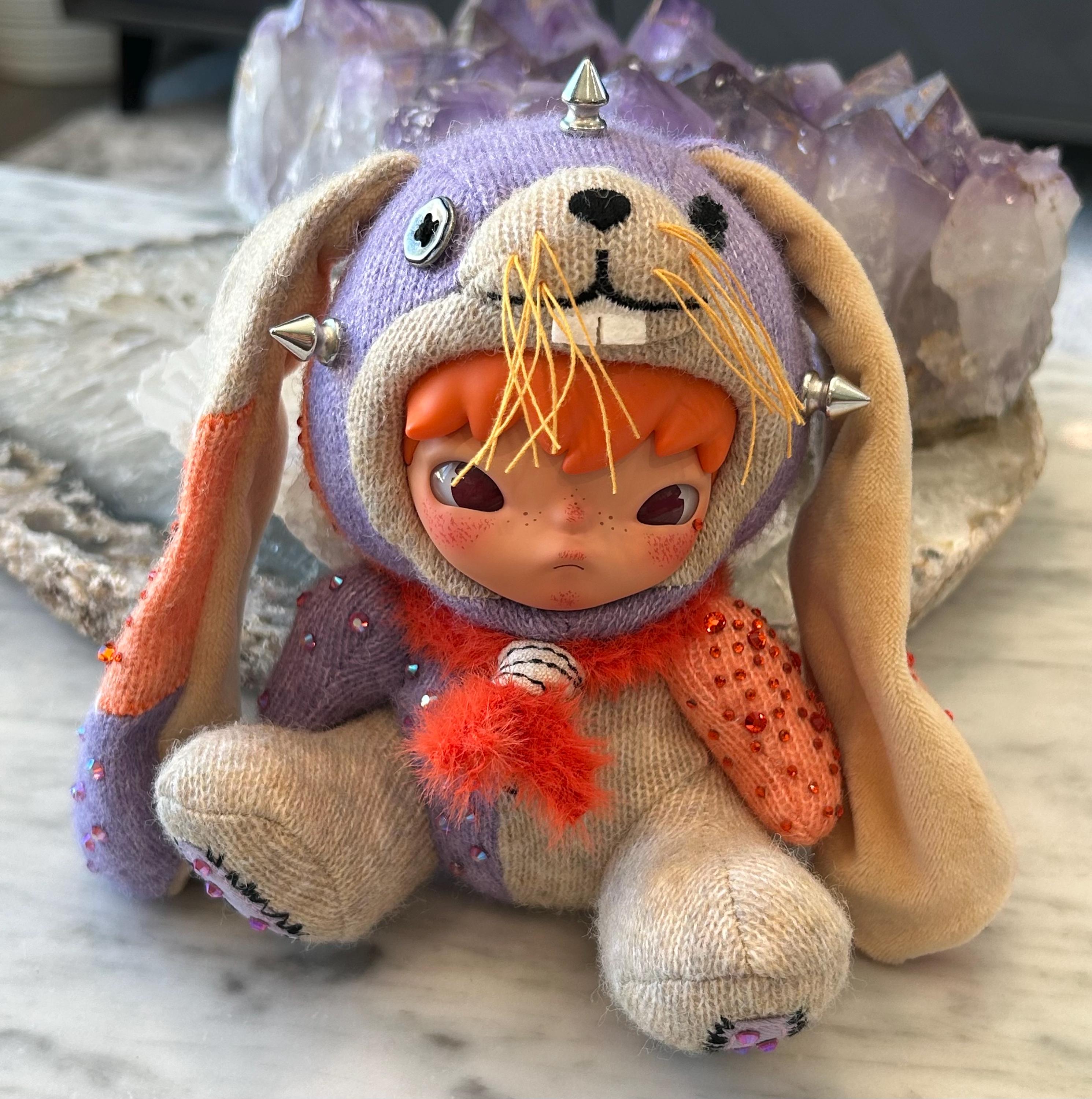 Custom Pop Mart Skullpanda Doll - Etsy