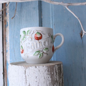 Vintage German Father's Teacup // Farmhouse Collectible image 1