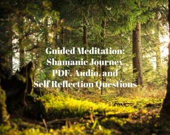 Guided Meditation: Shamanic Journey PDF, Audio, and Personal Reflection Questions