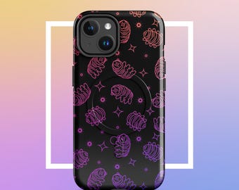 Cosmic Tardigrade iPhone Case, MagSafe Space Creature Phone Cover