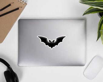 Bat Sticker Gothic Vinyl Decal Waterproof Laptop Sticker Witchy Nature Art Nocturnal Wildlife Gift