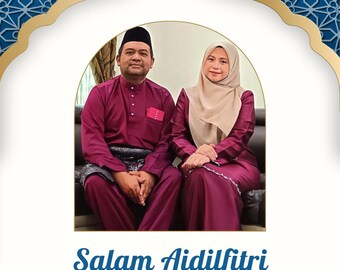 Kad Ucapan Hari Raya Instagram Post