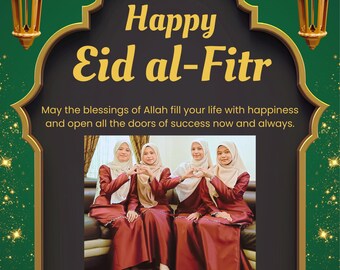 Ucapan Selamat Hari Raya Instagram Post