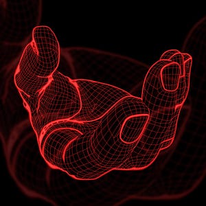 3D Wireframe Hand Embroidery Design | Futuristic Vector Art (Pes, Dst, Exp)