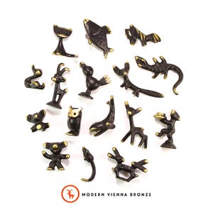 ミステリーボックス グラブバッグ - ウォルター・ボッセ真鍮製動物フィギュア