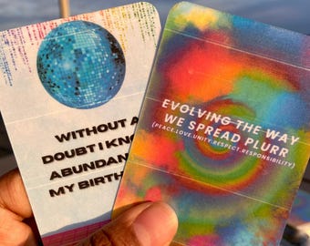Kandi Cardz [IMPERFECT] First Edition - PLURR Trinket Affirmation Deck for Ravers and Festival Lovers
