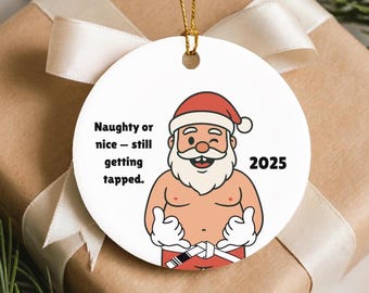 Santa BJJ Ornament – Funny Martial Arts Christmas Decor for Fighters & Grapplers