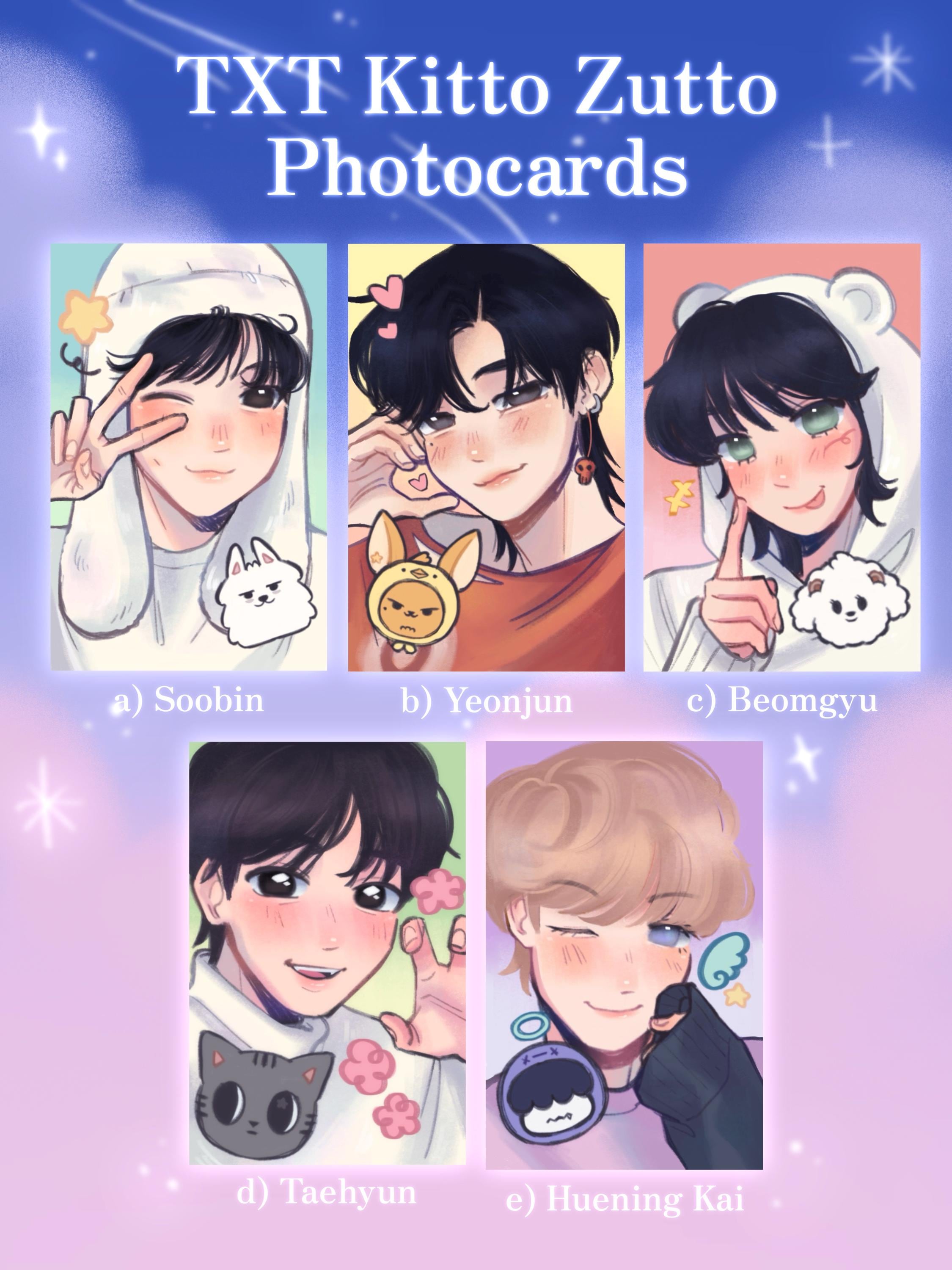 Txt Photocards - Etsy