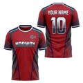 Norway Soccer Jersey, Custom Name Number Norway Football Fan Shirt product logo