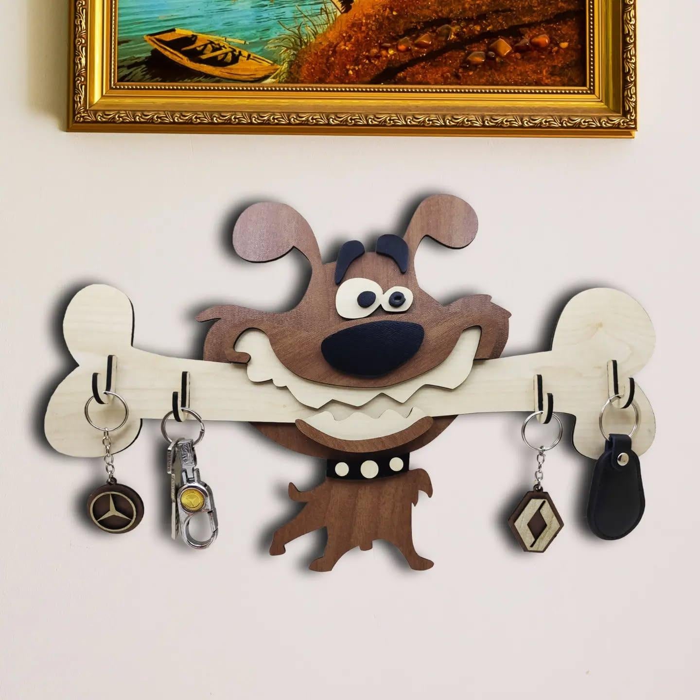 Decorazione da appendere alla parete per esporre foto, cornice per foto in macramè boho, portafoto con luce e 20 clip, regali | Leroy Merlin