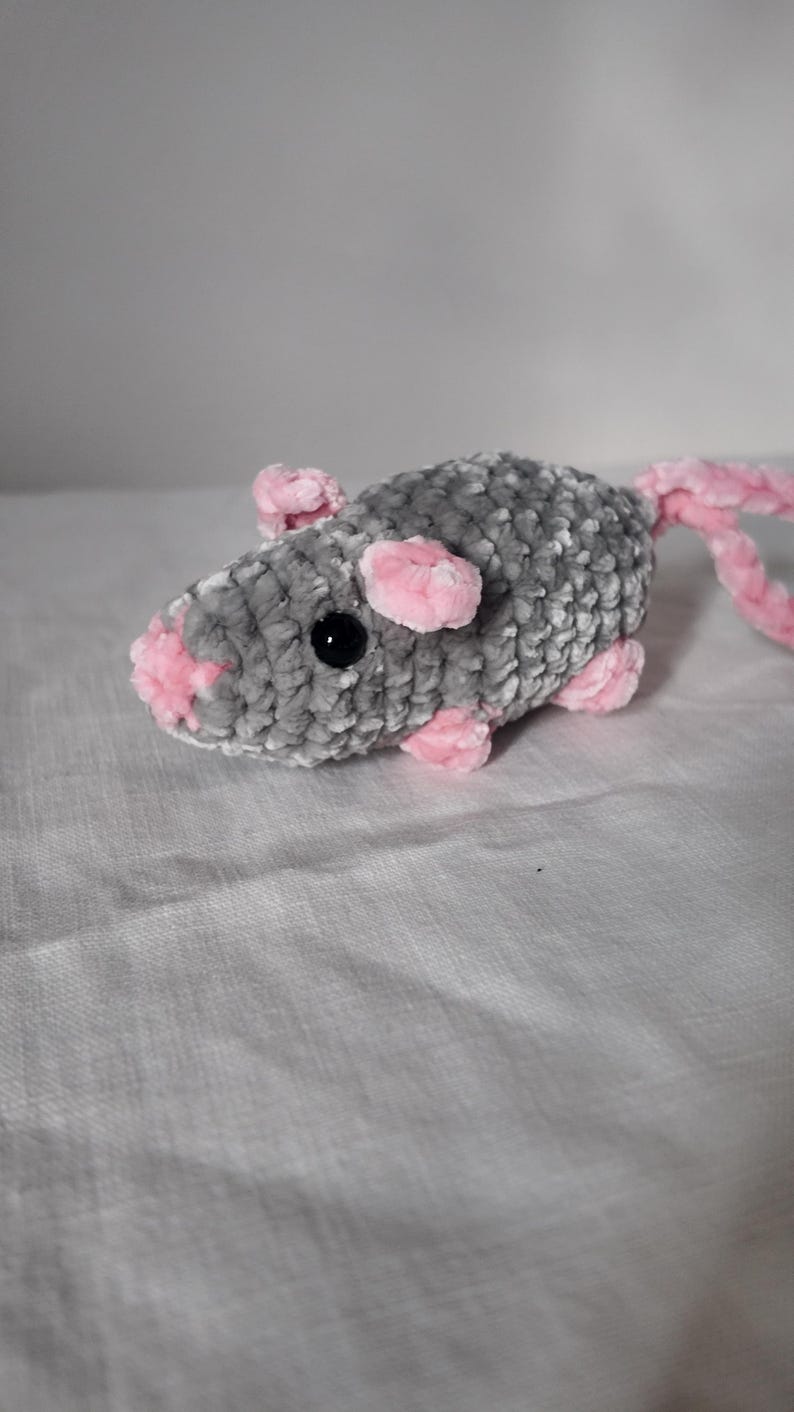 Lapin Au Crochet Fait Main Tenant Un Coeur | Joli Cadeau De Saint