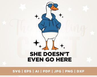 Silly Goose Mean Girls Quote SVG (Digital Download)