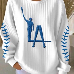 LA Dodgers Back To Back Champions Sweatshirt,  Baseball Player Clothing, Los Angeles City Pride, Best Christmas Presents For Sport Lovers
