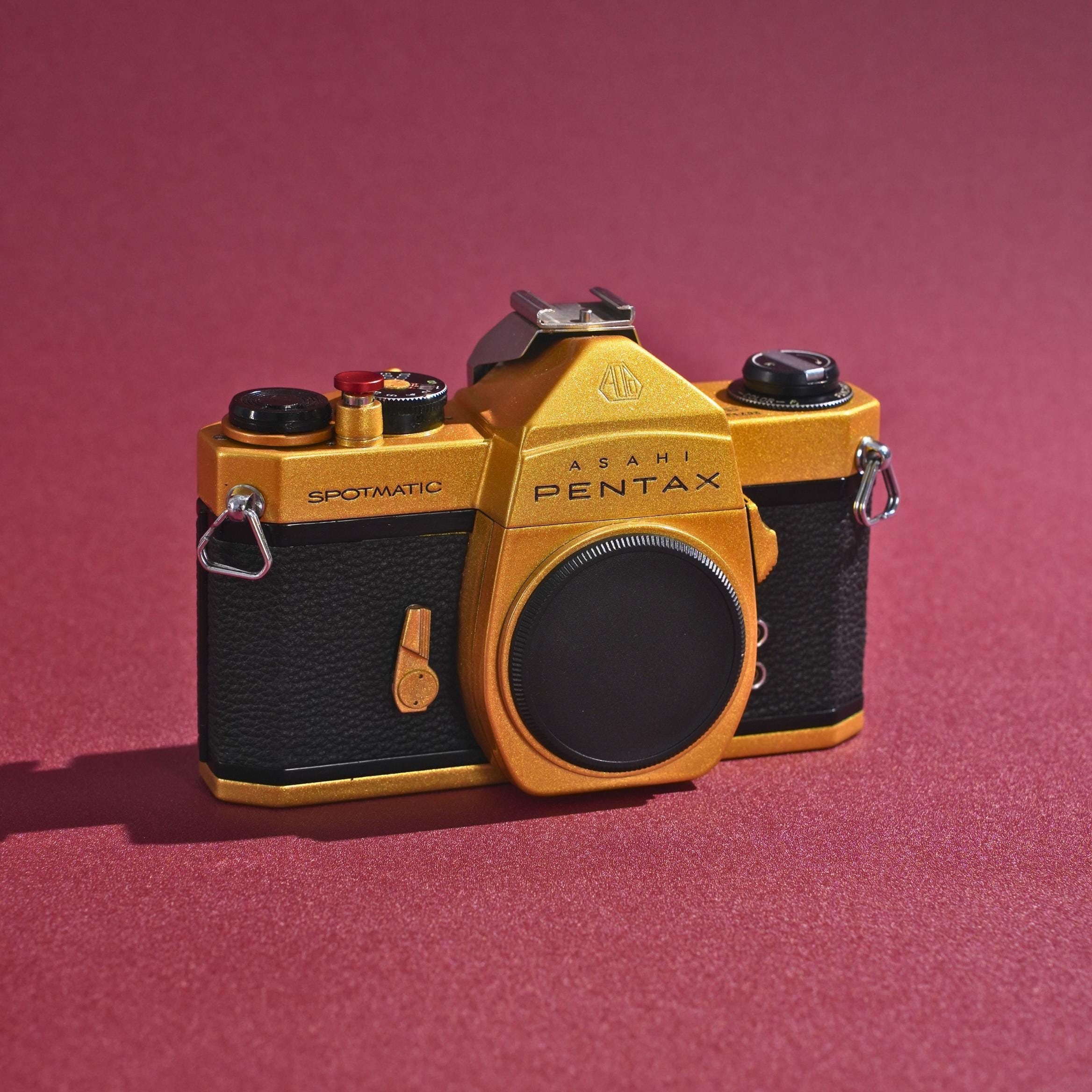 Camera Spray Paint | Custom Color Change | Custom Gold & Black