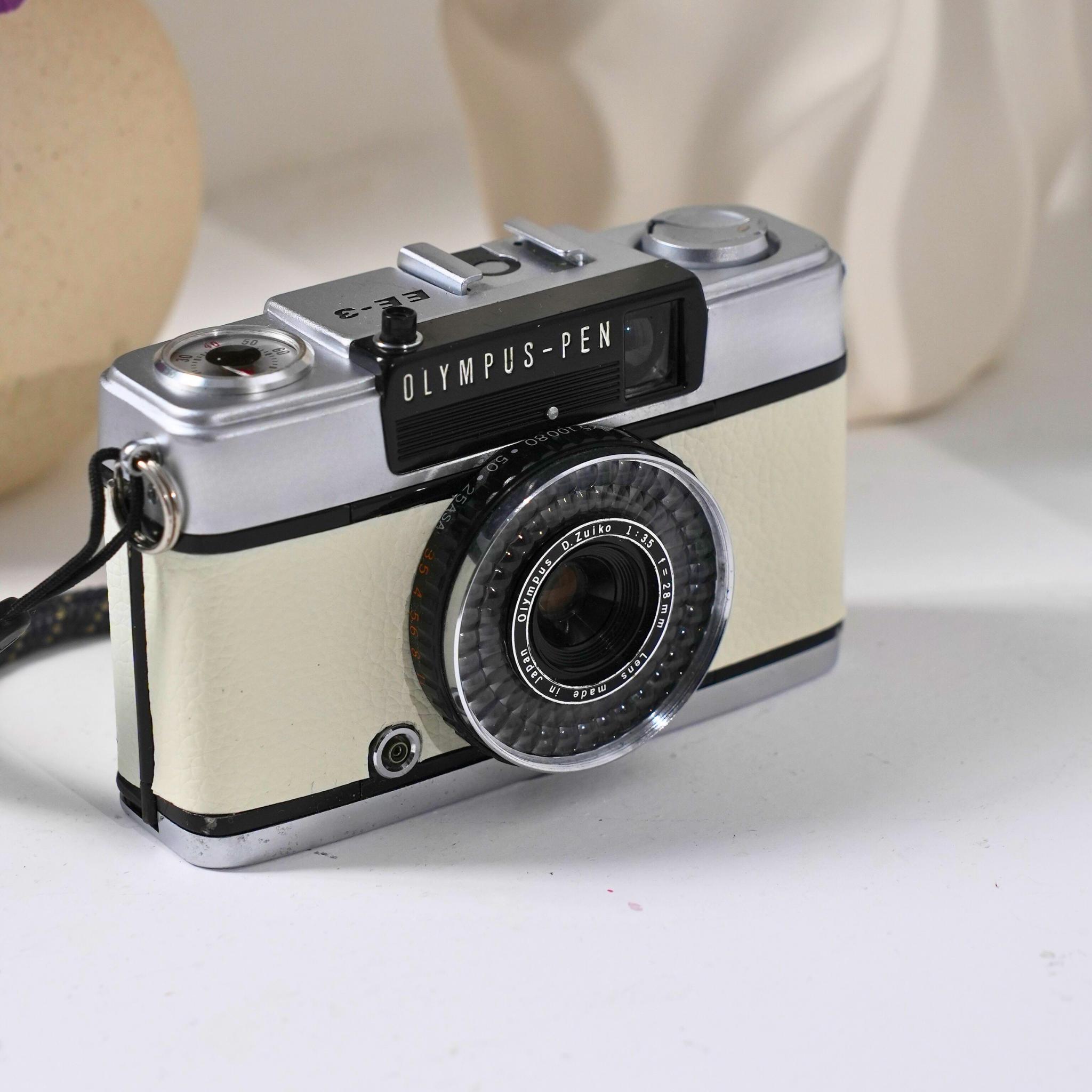 EE-3 OLYMPUS-PEN D Olympus 1:3.5 28mm PEN f=28mm Zuiko Film Camera