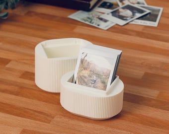 Instax Mini Photo Storage Box | Instant Film Organizer, Holds 50 Photos - IM sBOX