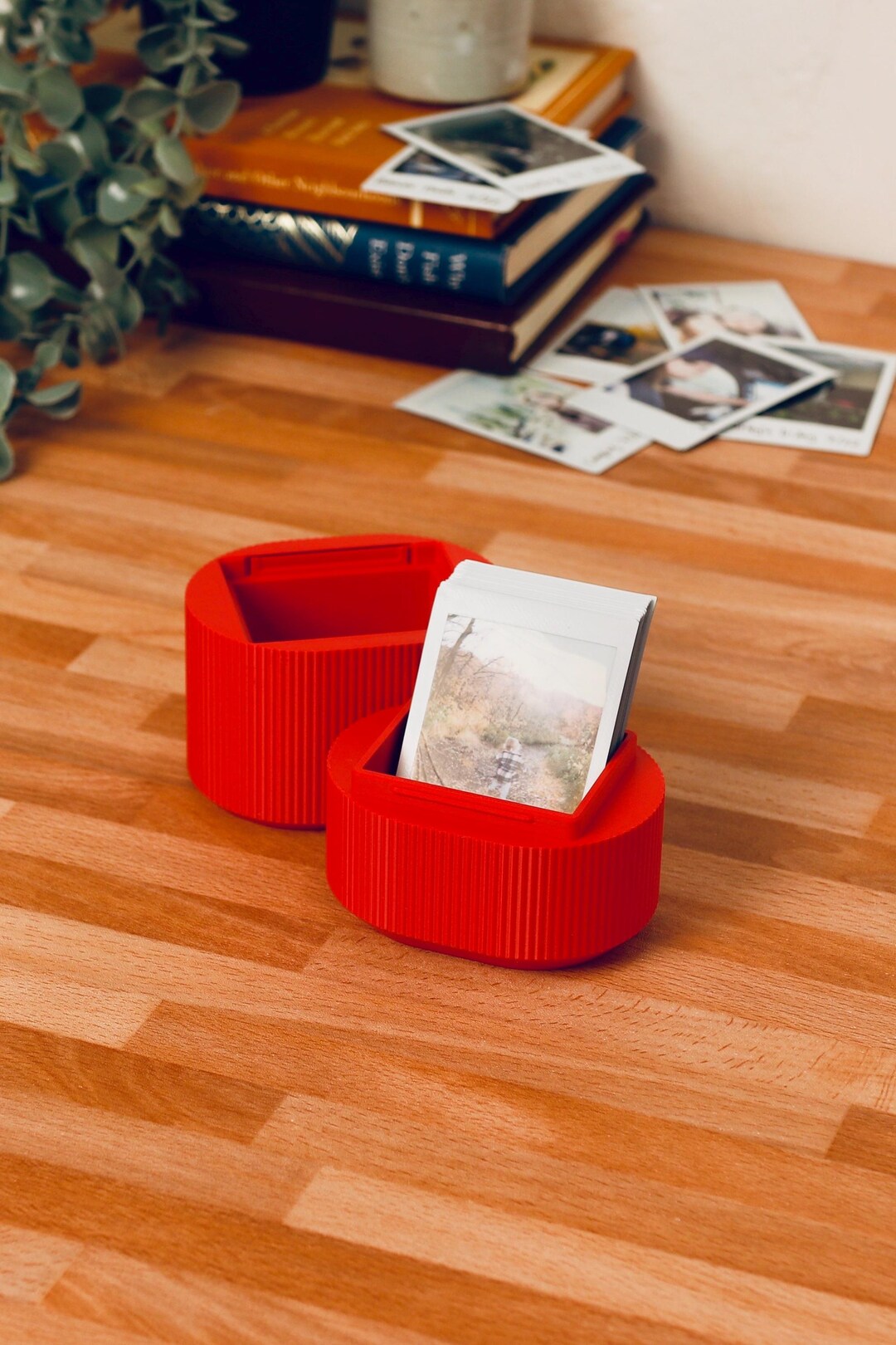Single Mini Photo Box Instax Mini Photo Storage Box | Instant Film Organizer, Holds 50 Photos ...