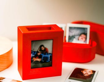Instax Mini Frame Holds Multiple Photos | Instant Film Photo Display & Storage - IM SQ