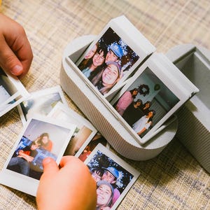 Instax mini-opbergdoos | Instantfilm-foto-organizer en opbergkoffer voor foto's - IM BOX