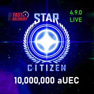 Star Citizen - 4.9.0 LIVE 用 10,000,000 aUEC (クレジット) ~ 15 分で配達 -