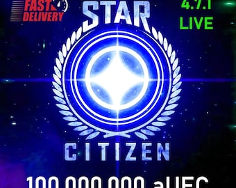 Star Citizen - 100,000,000 aUEC (Credits) for 4.7.1 LIVE ~ <30 min delivery -