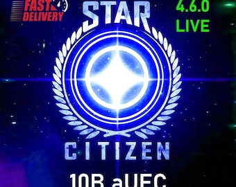 Star Citizen - 10 bilhões de aUEC (Créditos) para a versão 4.6.0 LIVE ~ Entrega em menos de 30 minutos -